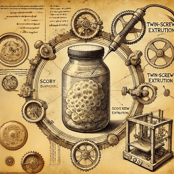 Handheld Bioprinting with Kombucha-Based&nbsp;Bioink