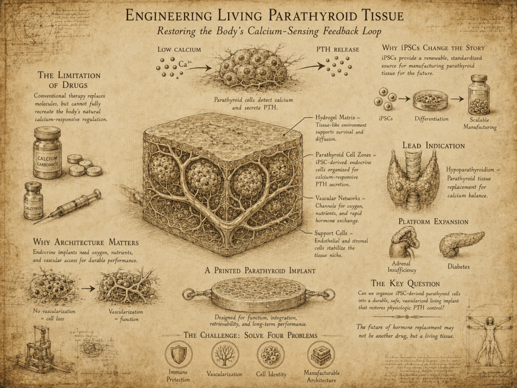 Why Hypoparathyroidism May Be the Best First Market for Biofabricated Endocrine Tissue&nbsp;Therapeutics